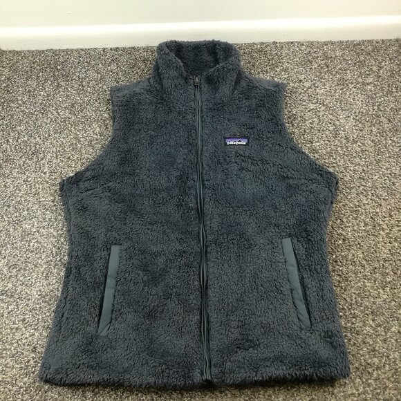 Patagonia Jackets & Blazers - NWT Patagonia Vest Los Gatos High Pile Fleece Full Zip Blue Womens Large $119